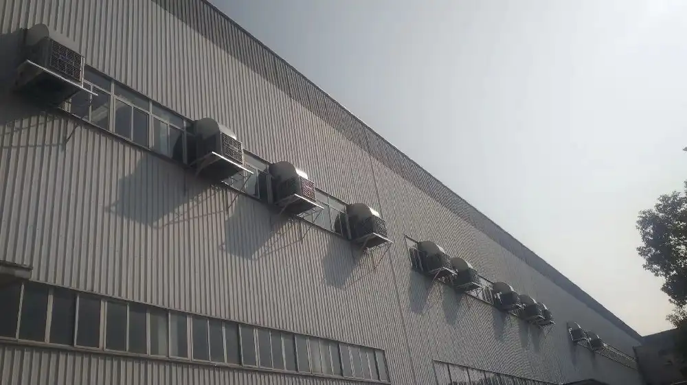 重庆某汽车零部件厂房降温工程案例