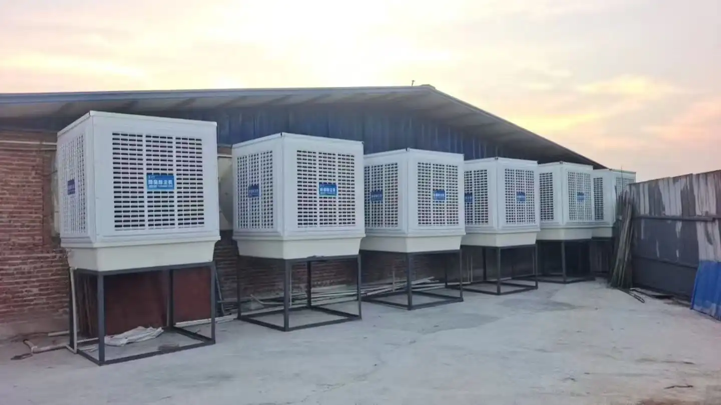 重庆养殖场除臭方案 玻璃钢除臭风机