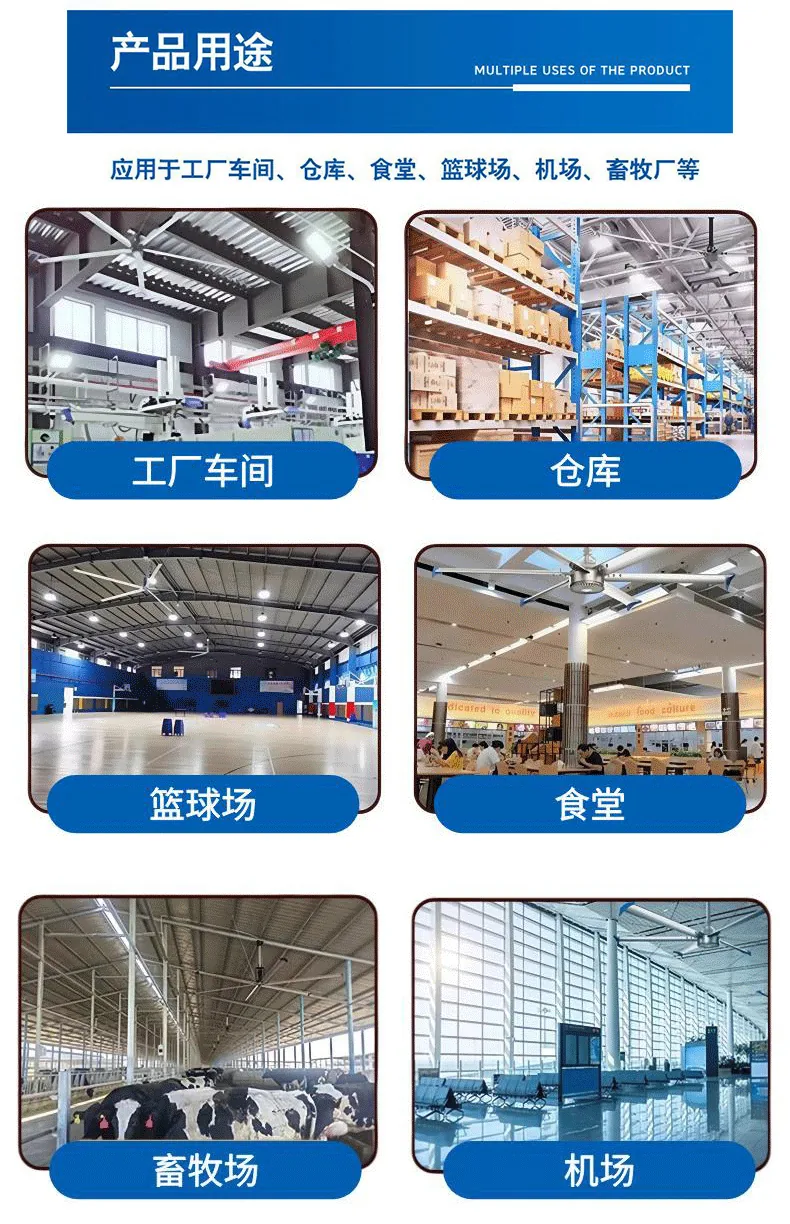 工业大风扇怎么选型？