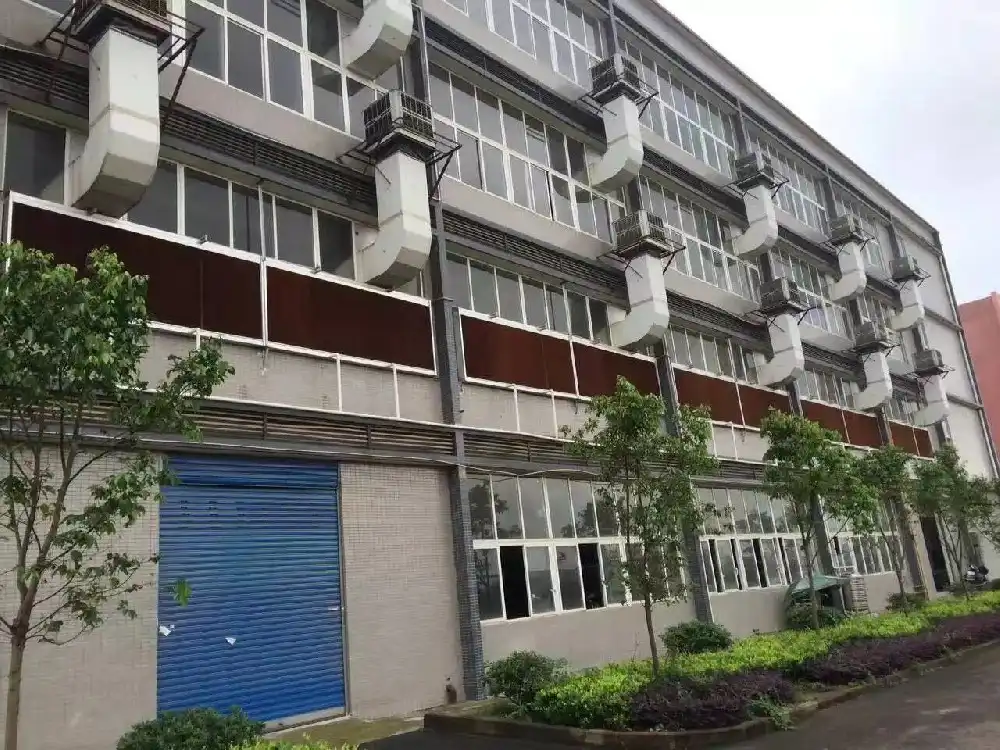 重庆厂房降温方案 冷风机+负压风机